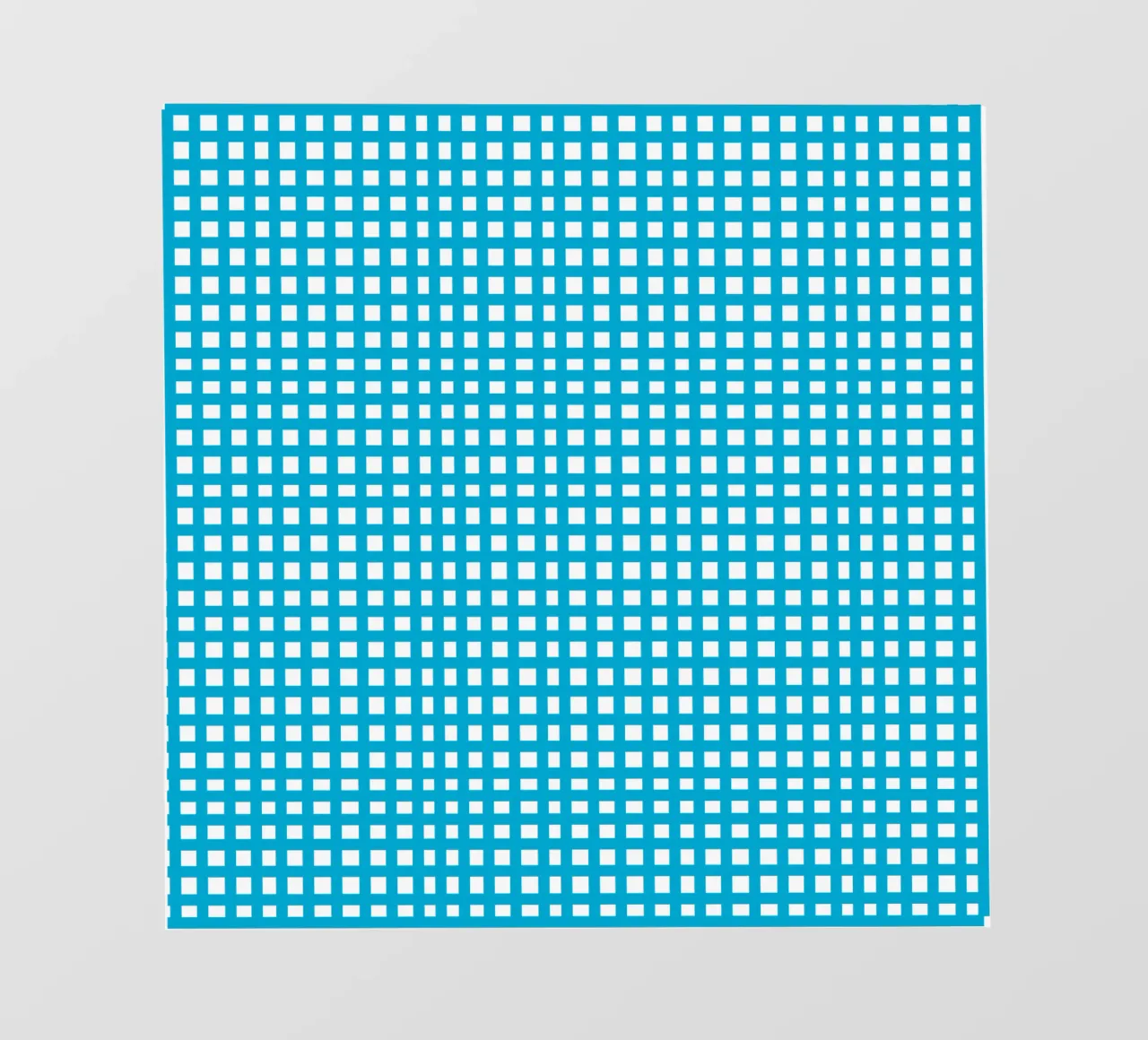 Blue square mesh grid pellicola backlit da baobabprintstore