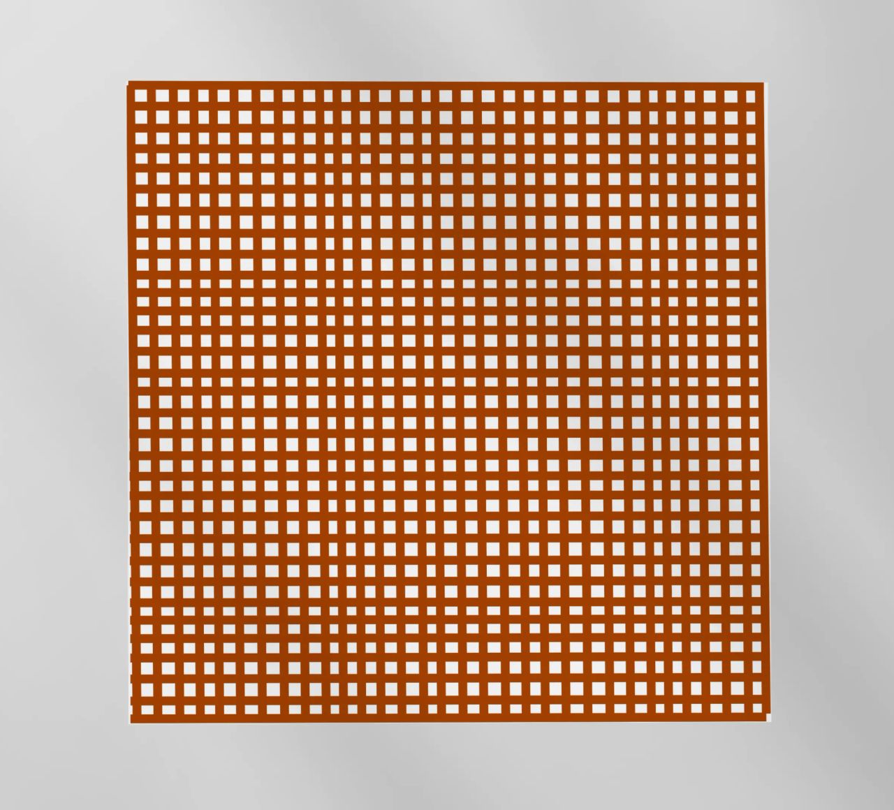 Brown square mesh grid pellicola backlit da baobabprintstore