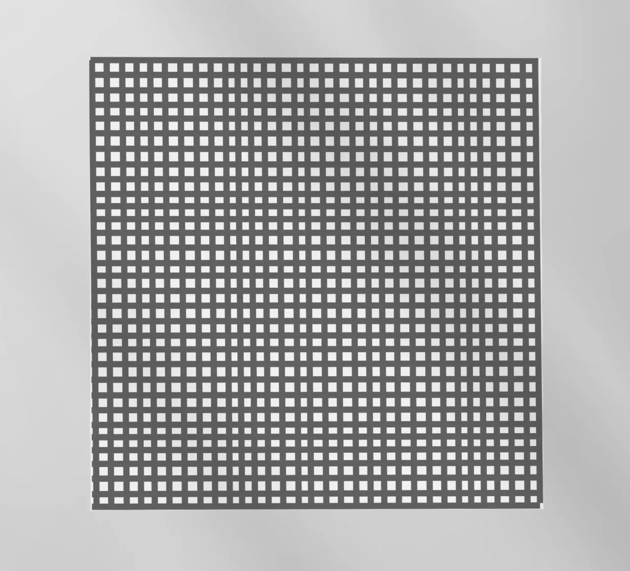 Grey square mesh grid pellicola backlit da baobabprintstore