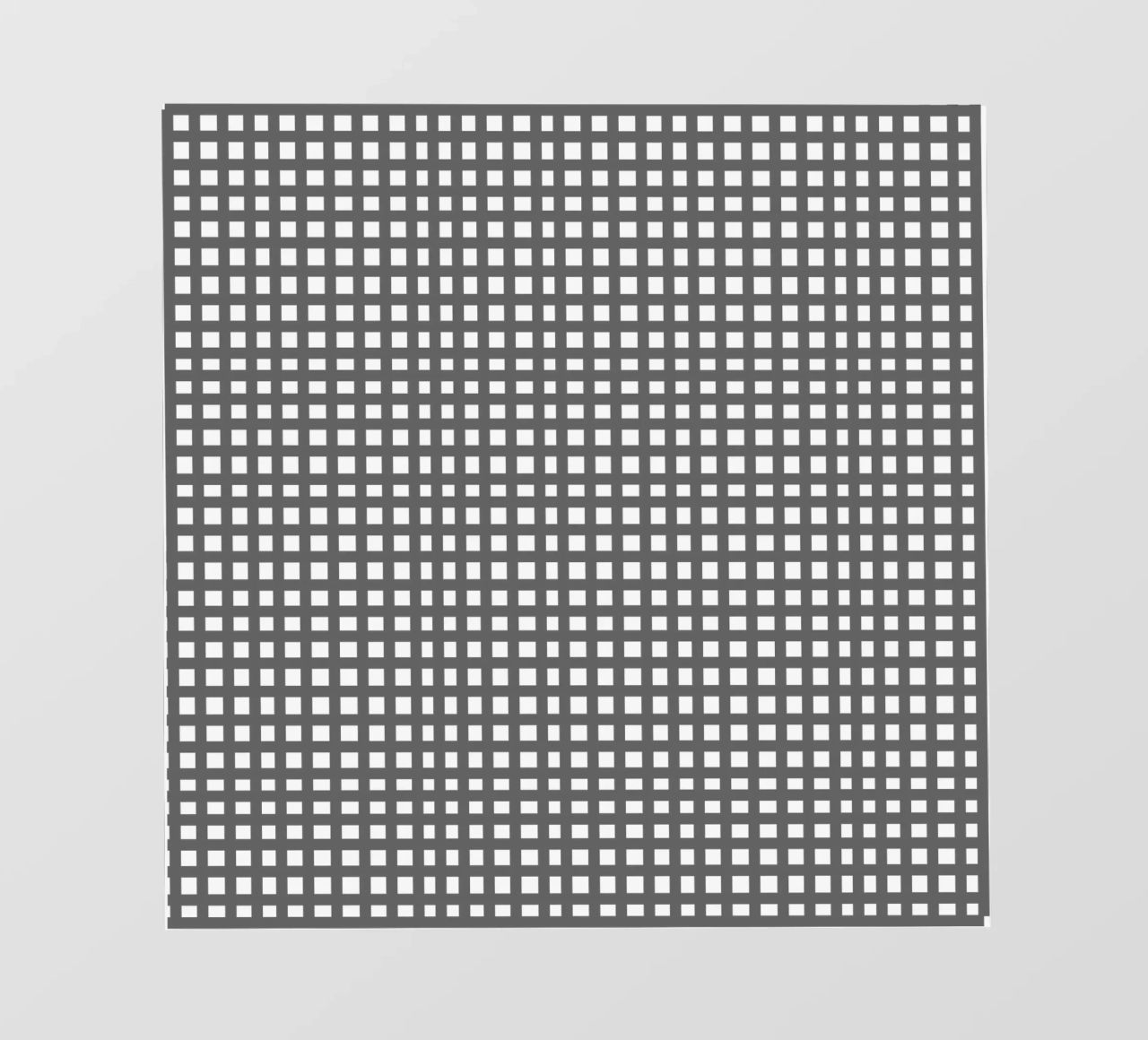 Grey square mesh grid pellicola backlit da baobabprintstore