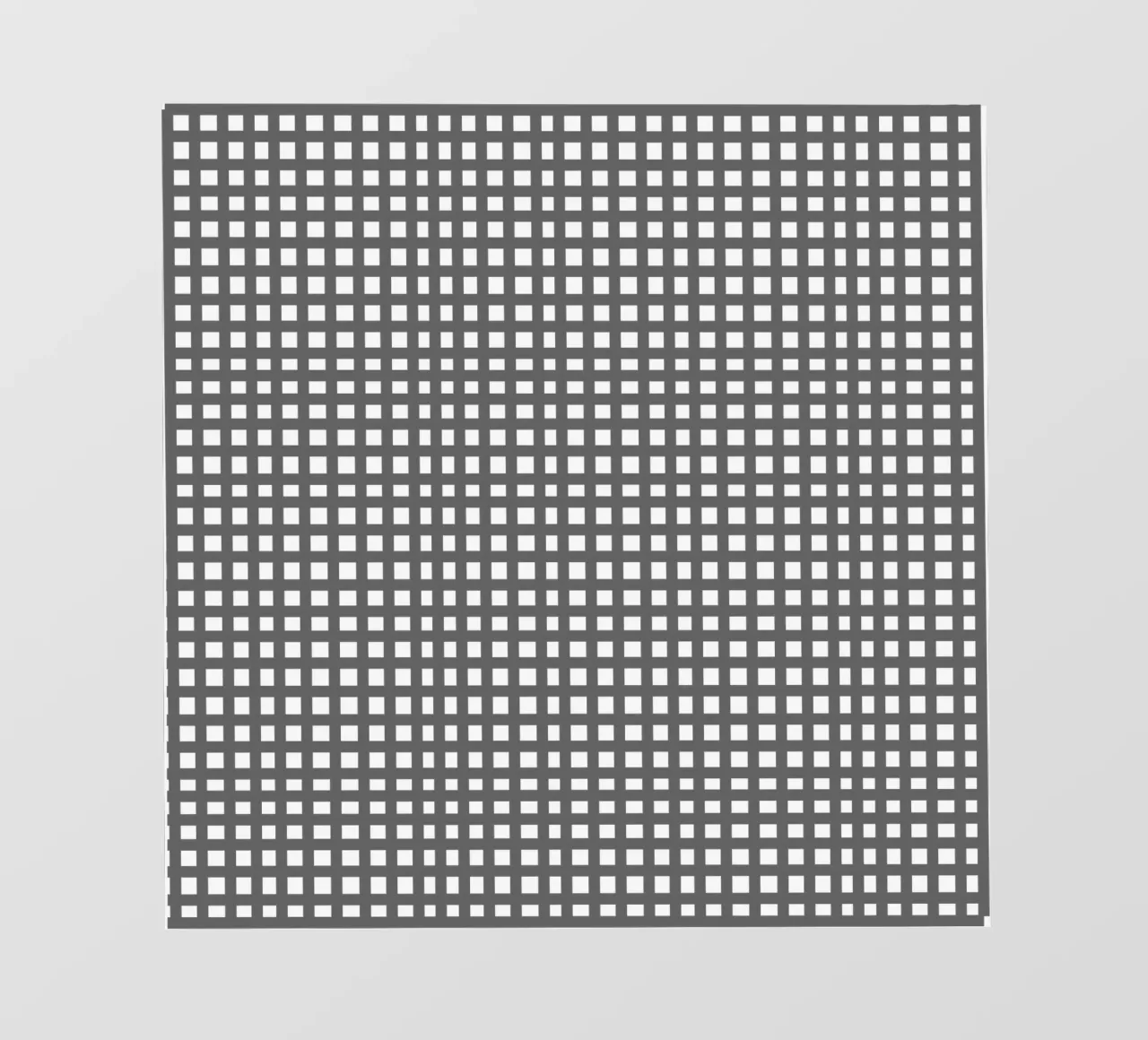 Grey square mesh grid pellicola backlit da baobabprintstore