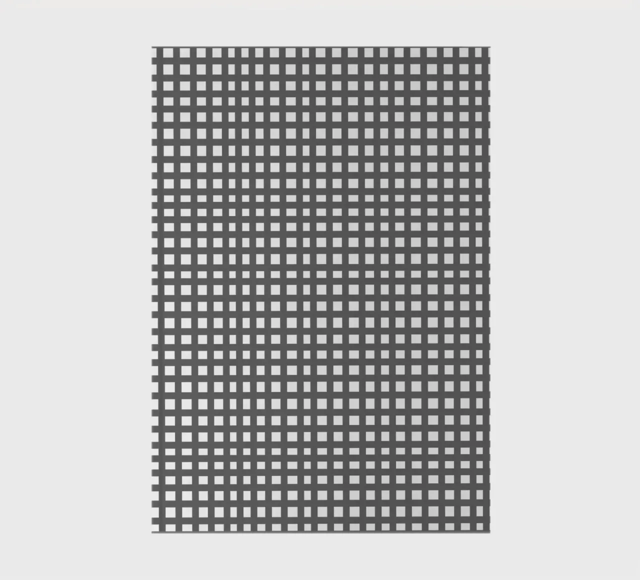 Grey square mesh grid diario da baobabprintstore