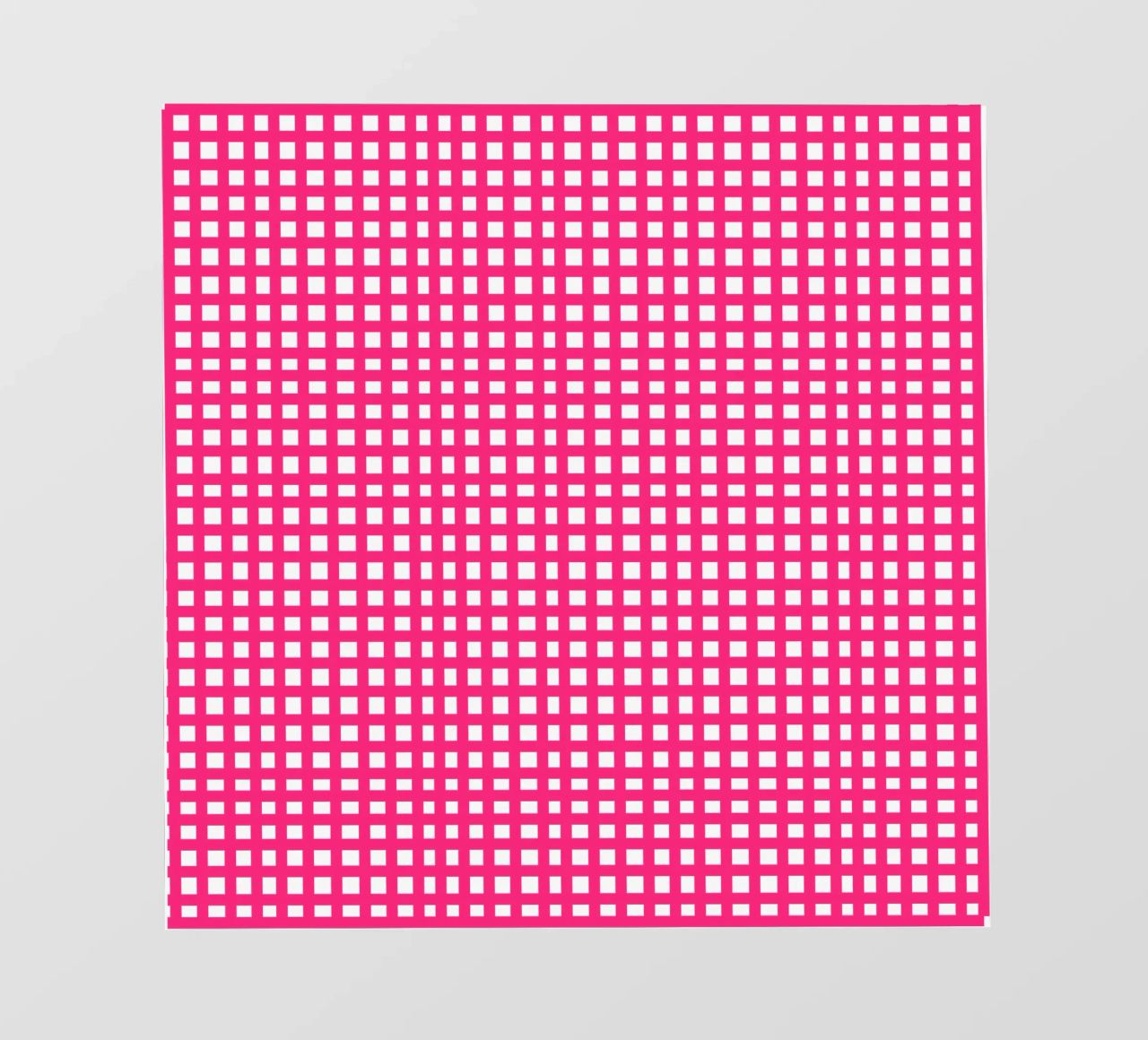 Pink square mesh grid pellicola backlit da baobabprintstore