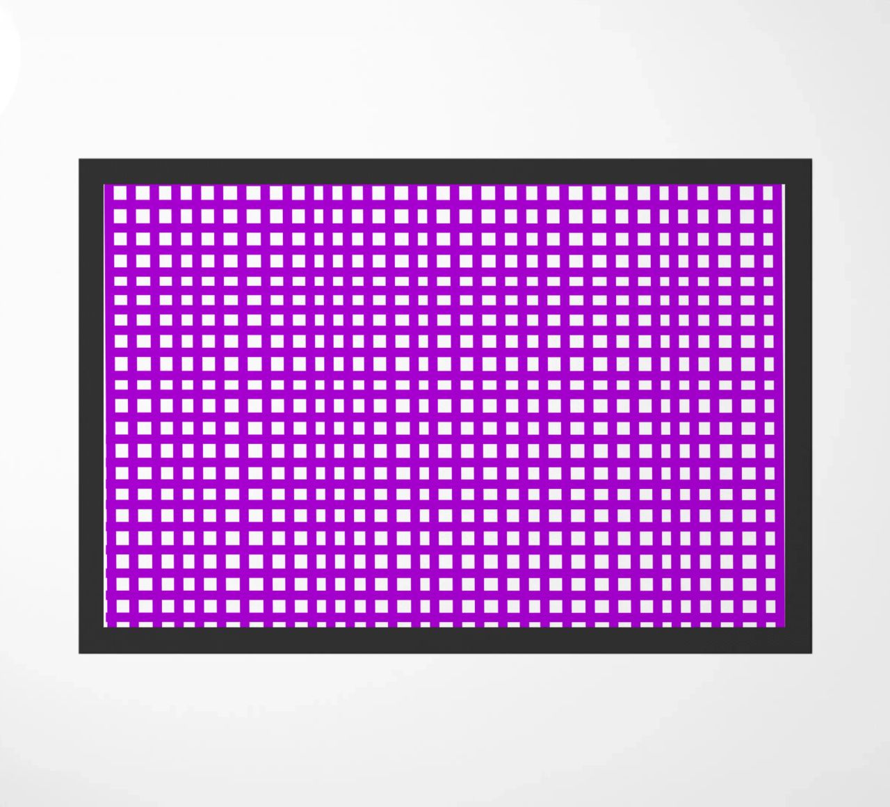 Purple square mesh grid zerbino da baobabprintstore