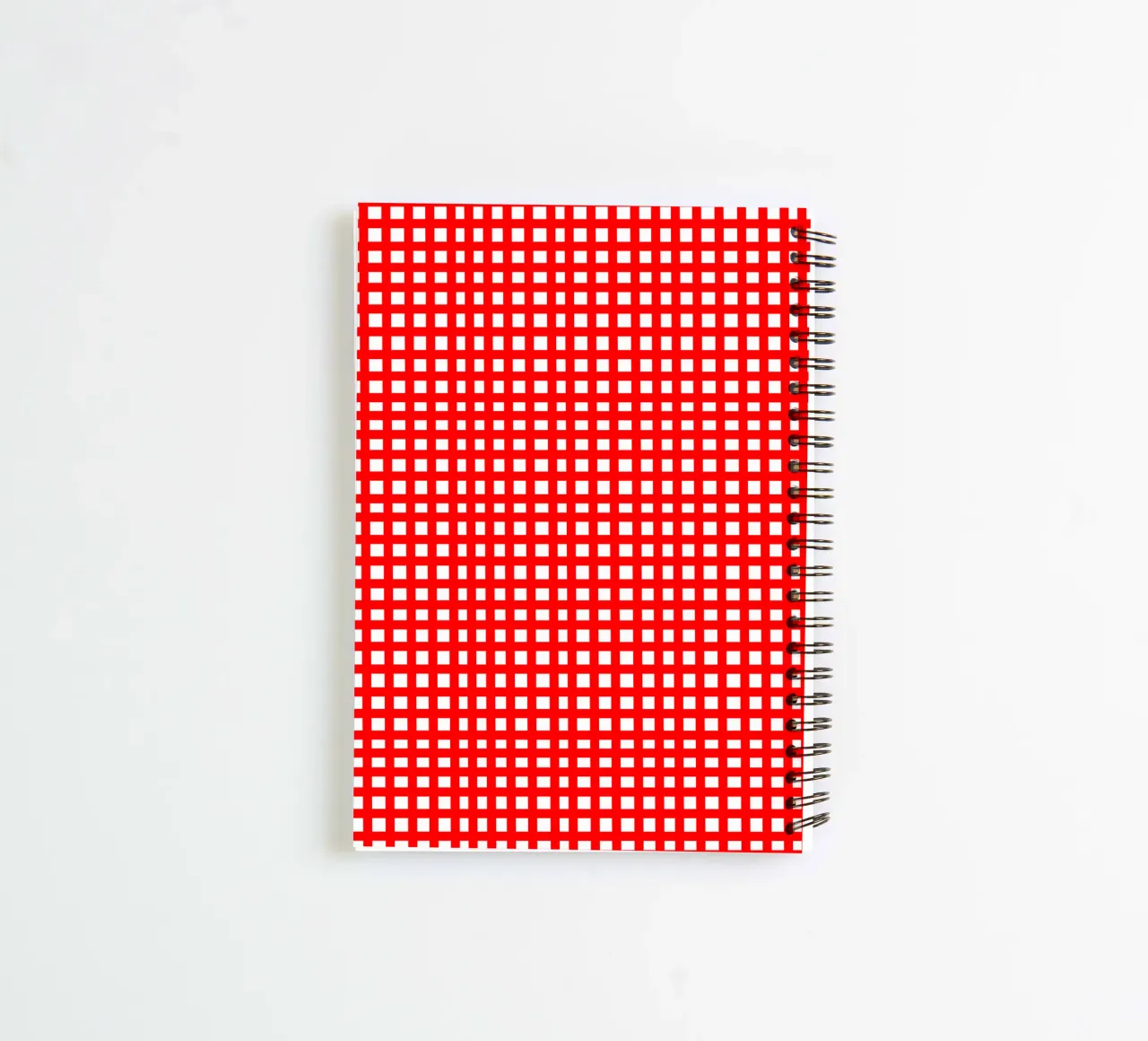Red square mesh grid diario ad anelli da baobabprintstore