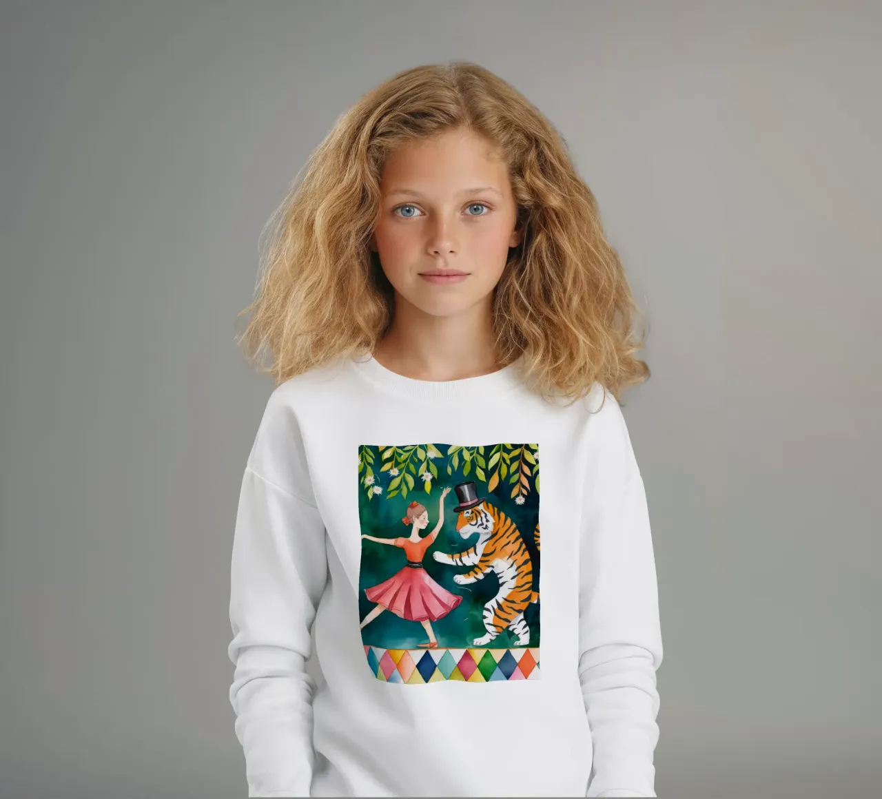 The Whimsical Elegance felpa bambino da Artie Shifa