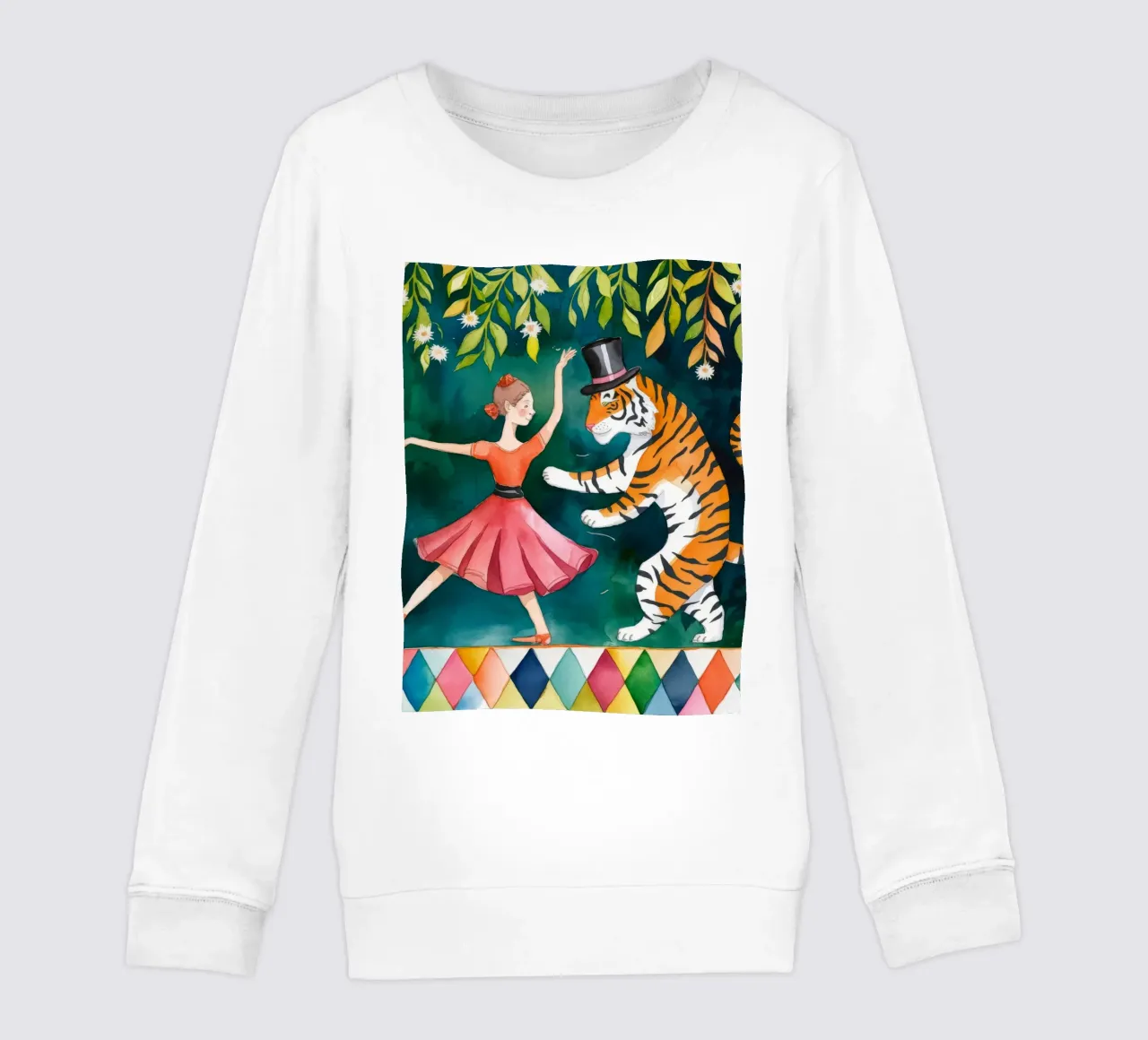The Whimsical Elegance felpa bambino da Artie Shifa