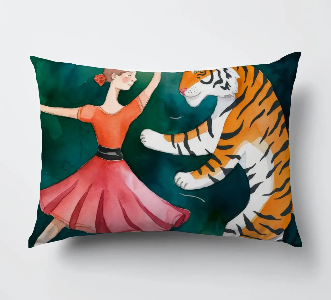 The Whimsical Elegance cuscino da Artie Shifa