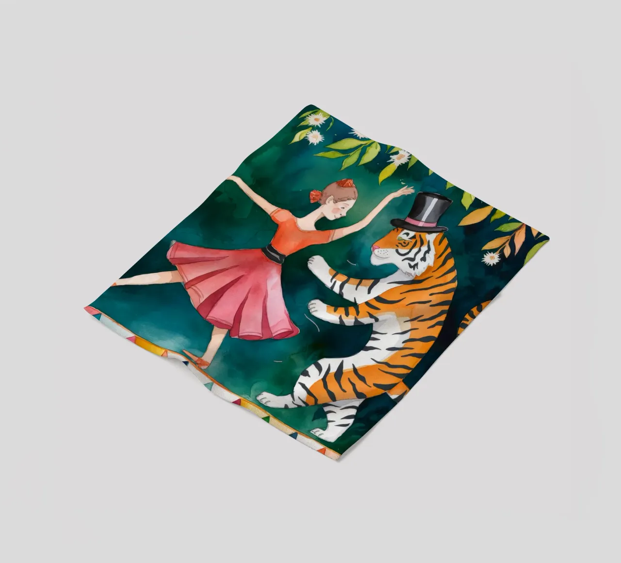 The Whimsical Elegance coperta in pile da Artie Shifa