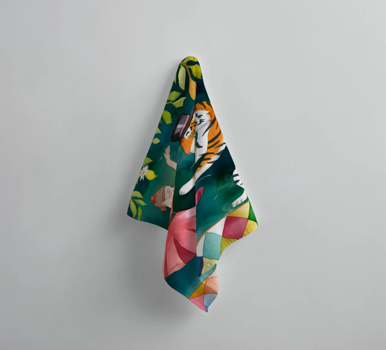 The Whimsical Elegance asciugamano da bagno da Artie Shifa