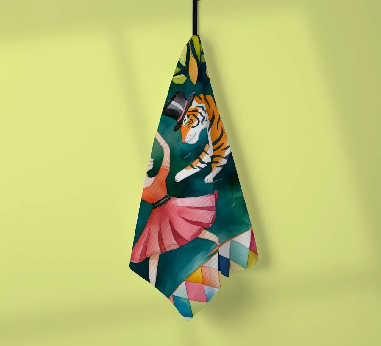 The Whimsical Elegance canovaccio da cucina da Artie Shifa
