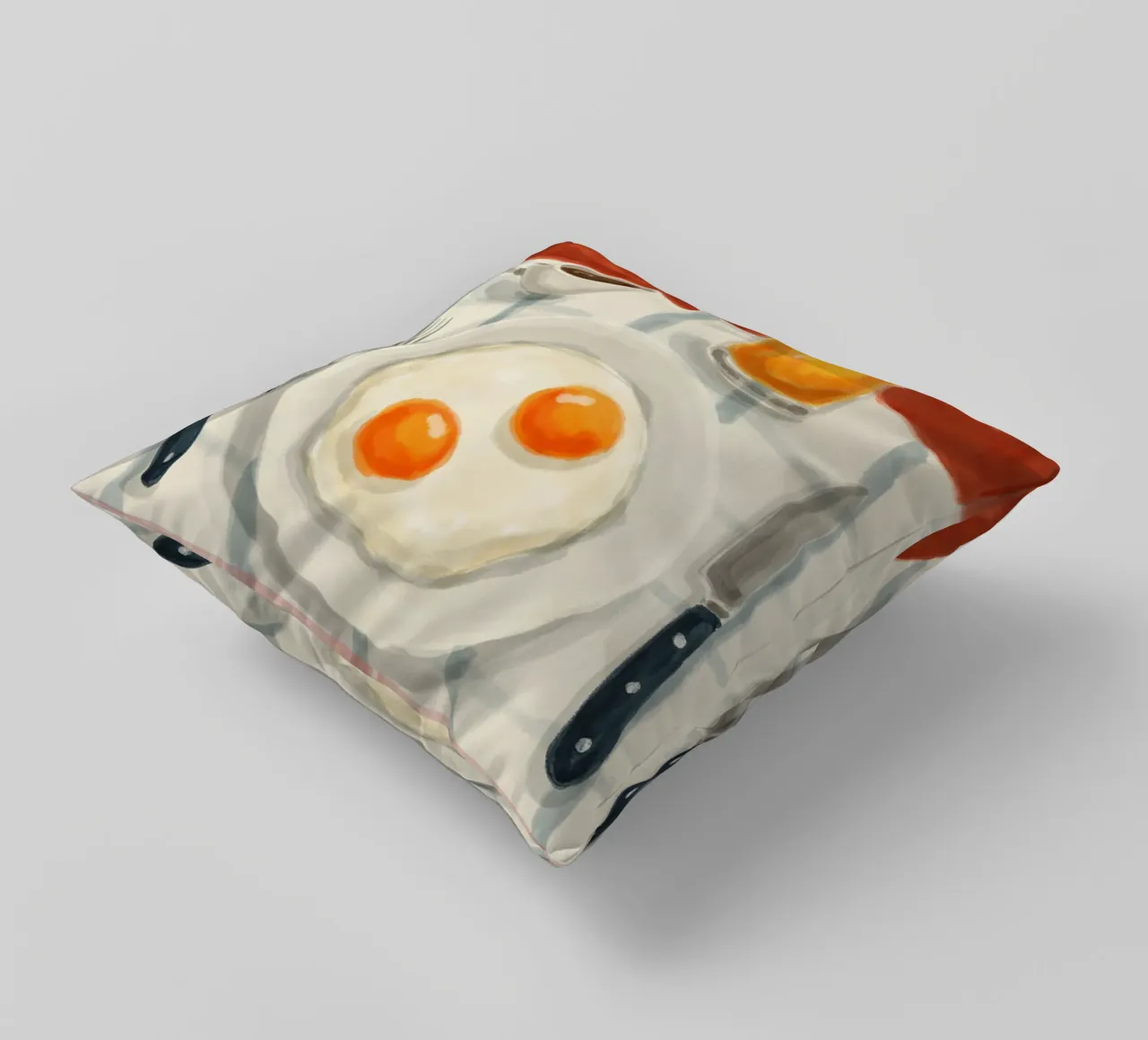 Colazione con uova cuscino da Indigo Rain