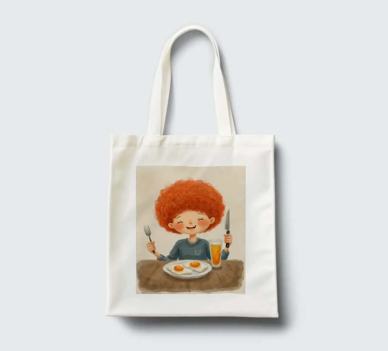 Ora della colazione borsa in juta da Indigo Rain