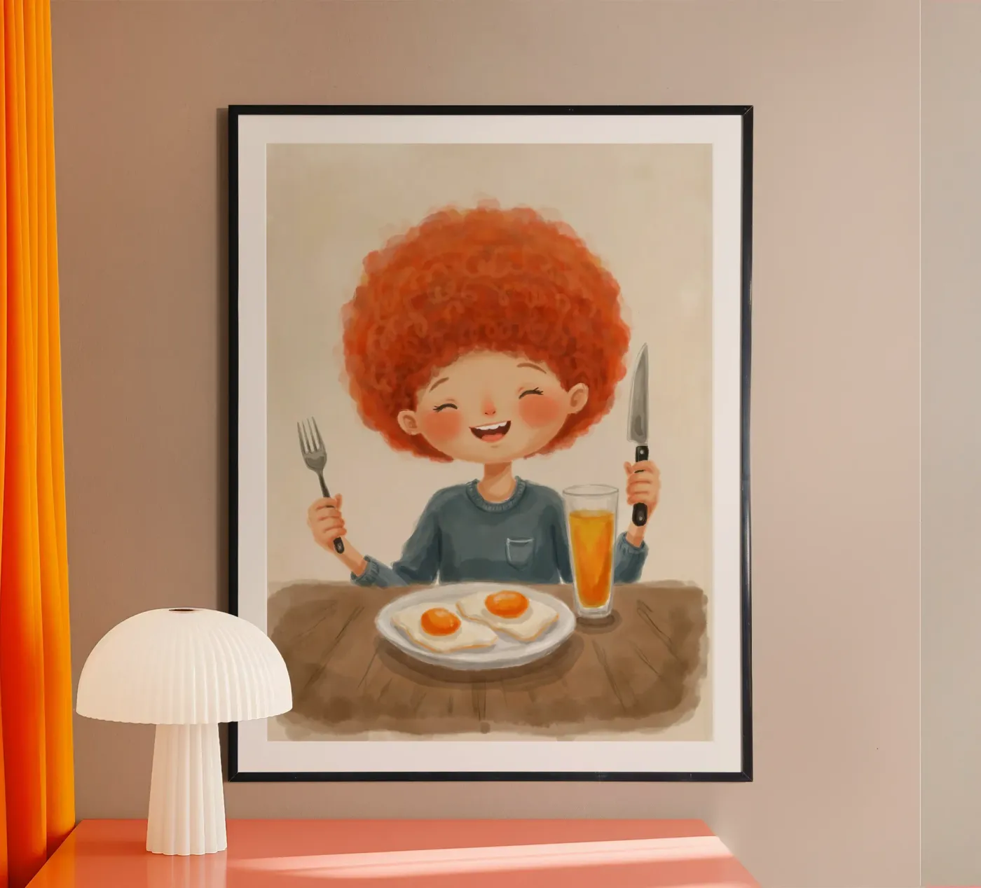 Breakfast Time poster by Indigo Rain