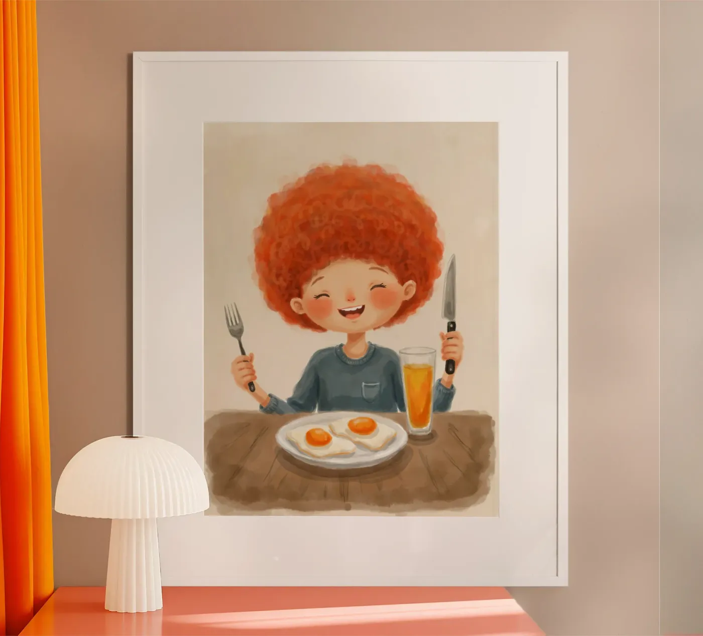 Breakfast Time poster by Indigo Rain