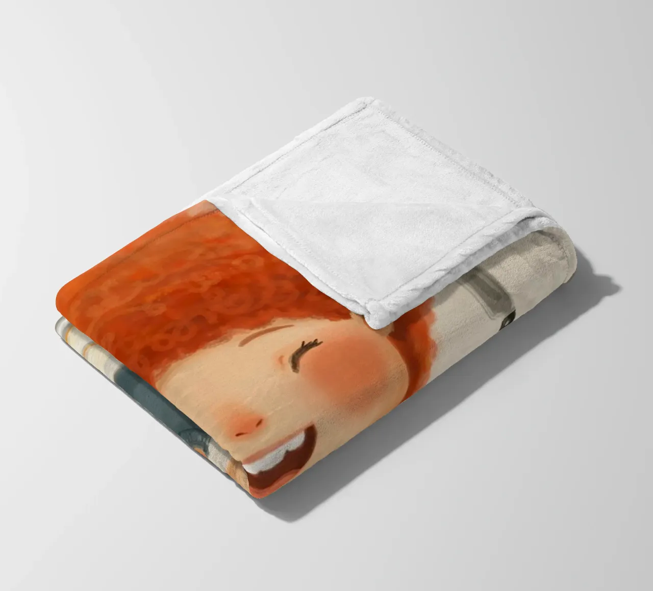 Ora della colazione coperta in pile da Indigo Rain