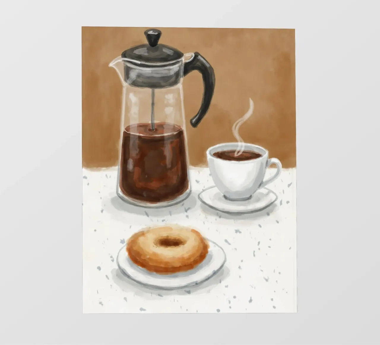Pausa caffè telo in pvc da Indigo Rain