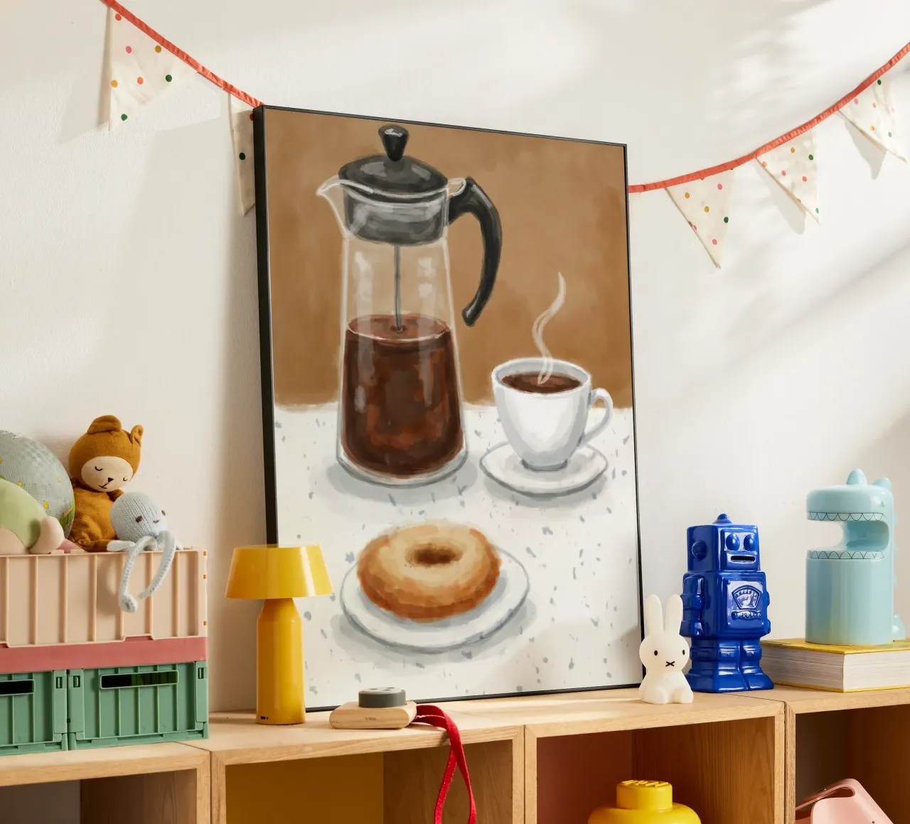 Pausa caffè alluminio dibond da Indigo Rain