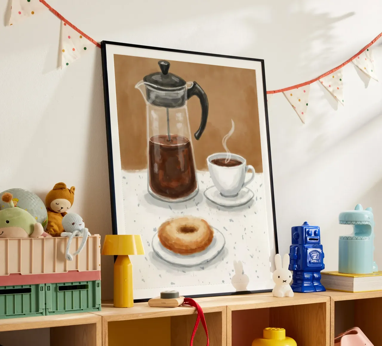 Pausa caffè poster da Indigo Rain