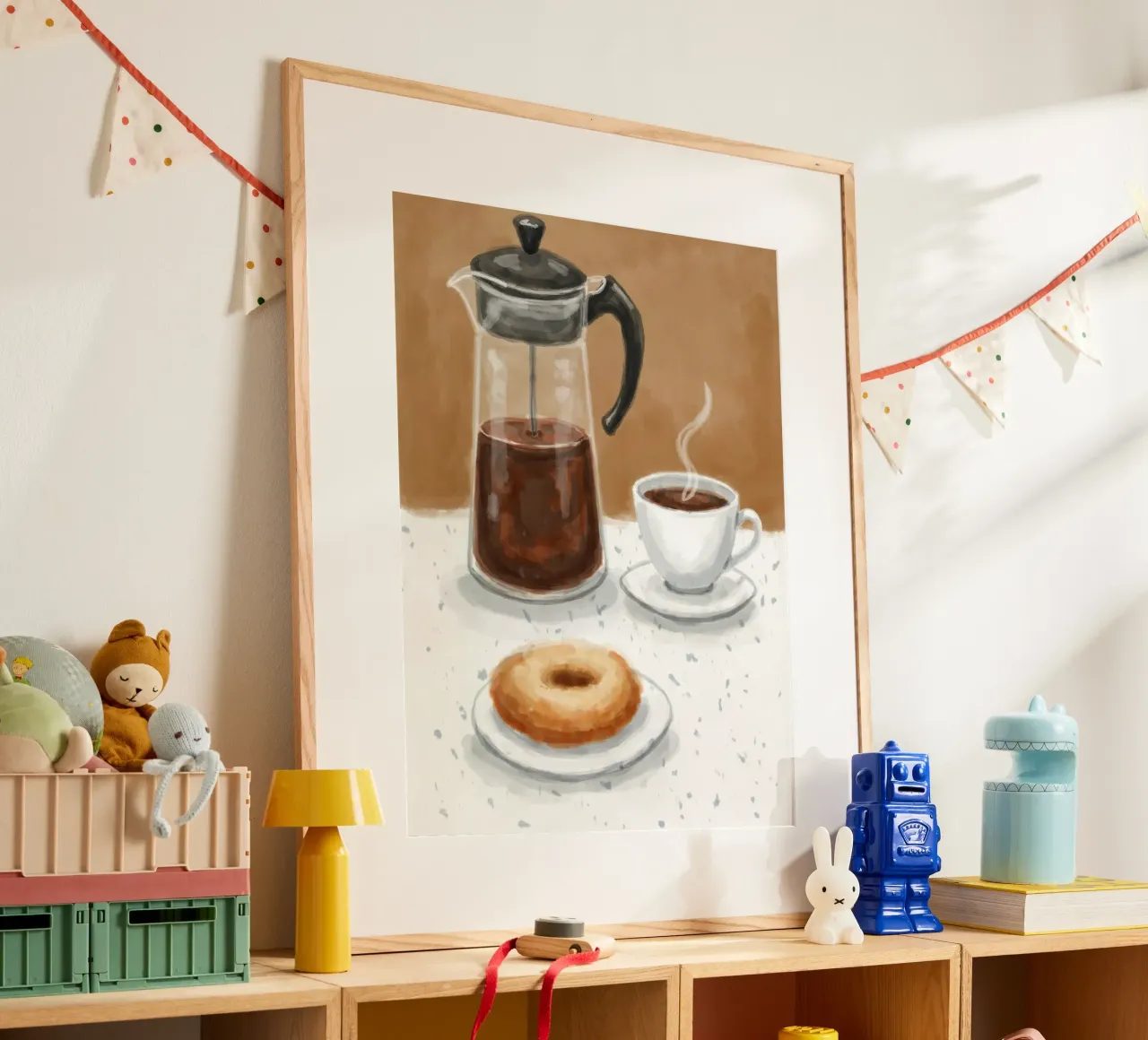 Pausa caffè poster da Indigo Rain