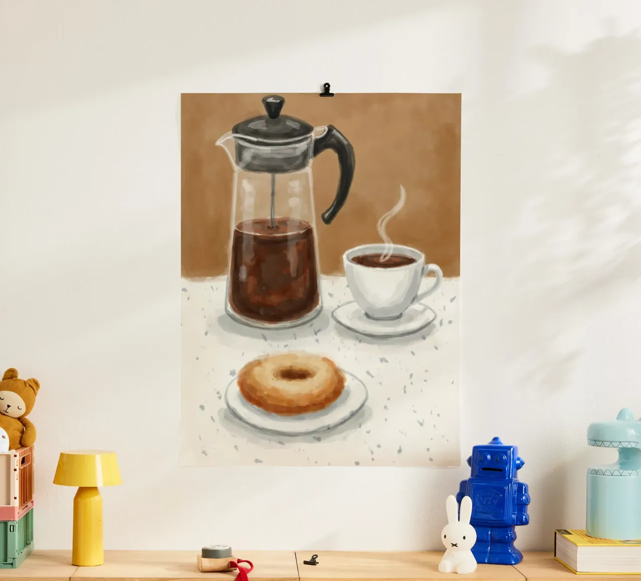 Pausa caffè poster da Indigo Rain