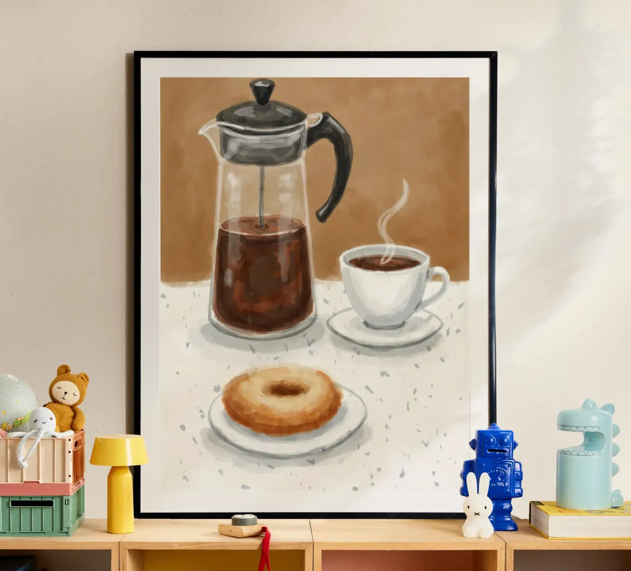 Pausa caffè poster da Indigo Rain