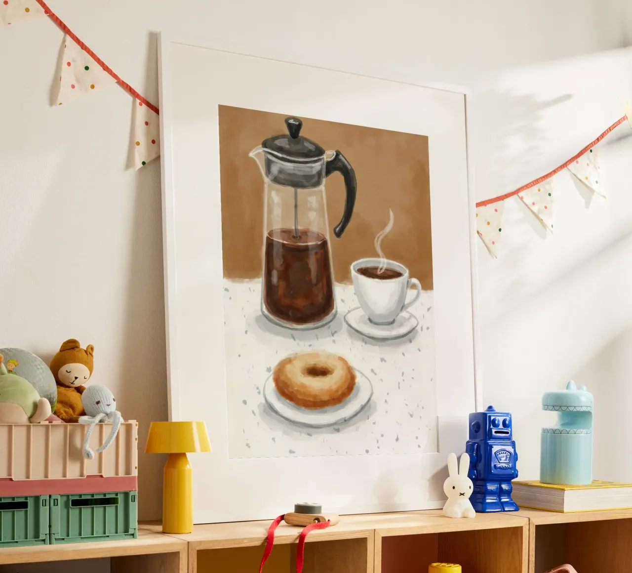 Pausa caffè poster da Indigo Rain