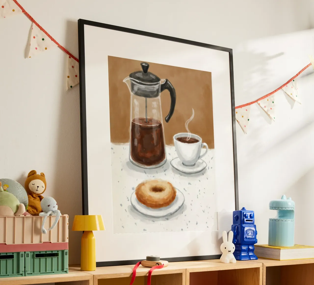 Pausa caffè poster da Indigo Rain