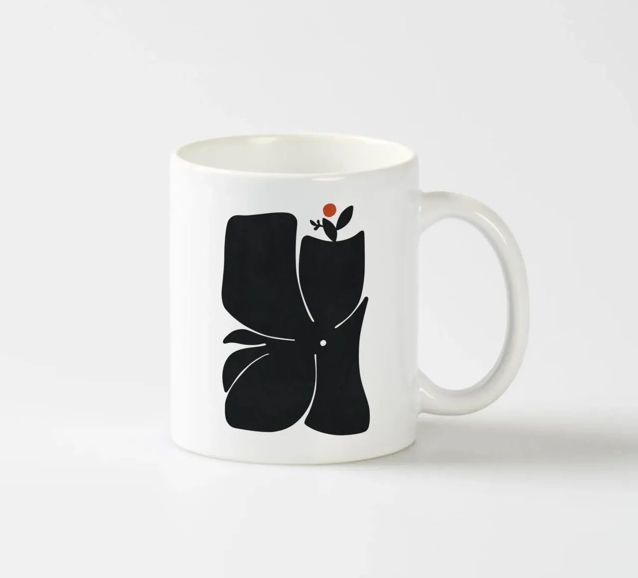 Modulo floreale 01 tazza in ceramica da amini54
