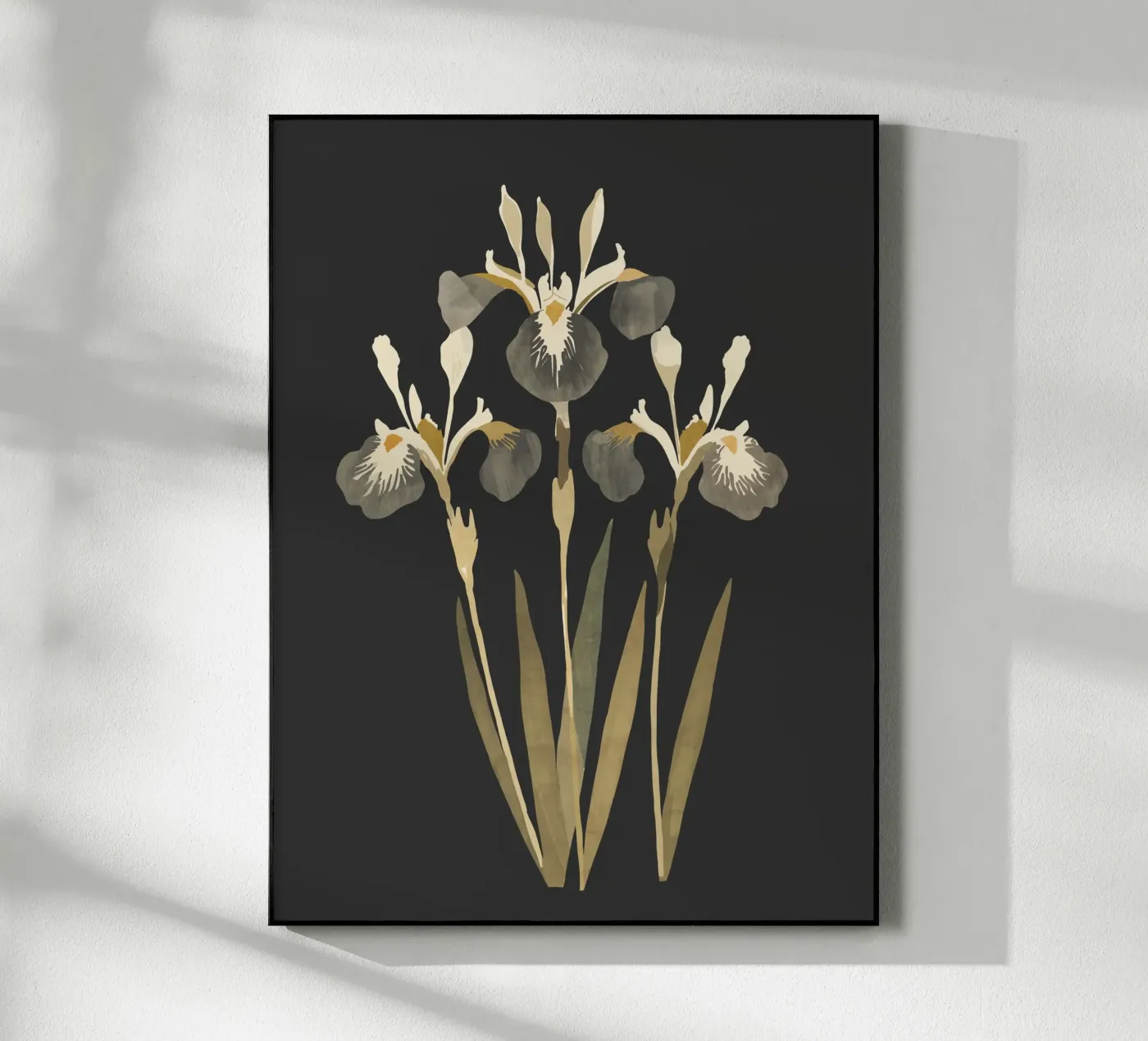 Schwertlilien Acryl-Glas von ThingDesign