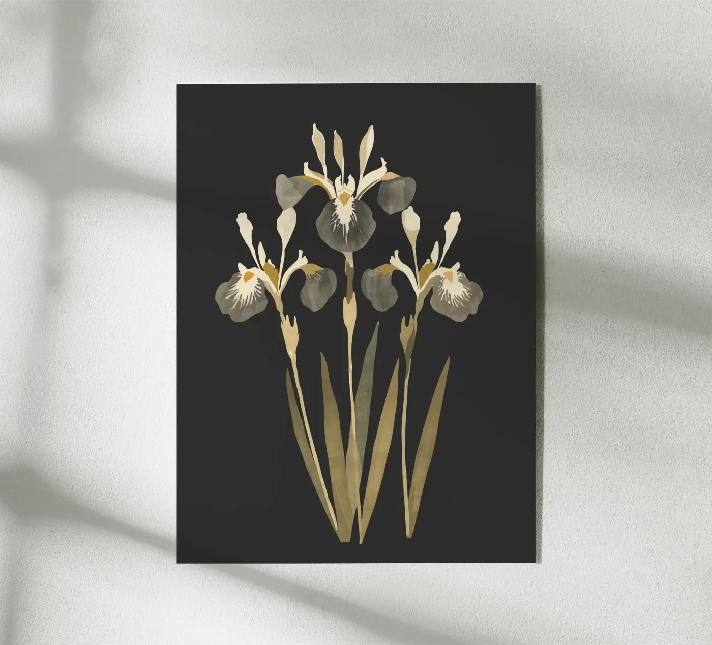 Schwertlilien Acryl-Glas von ThingDesign