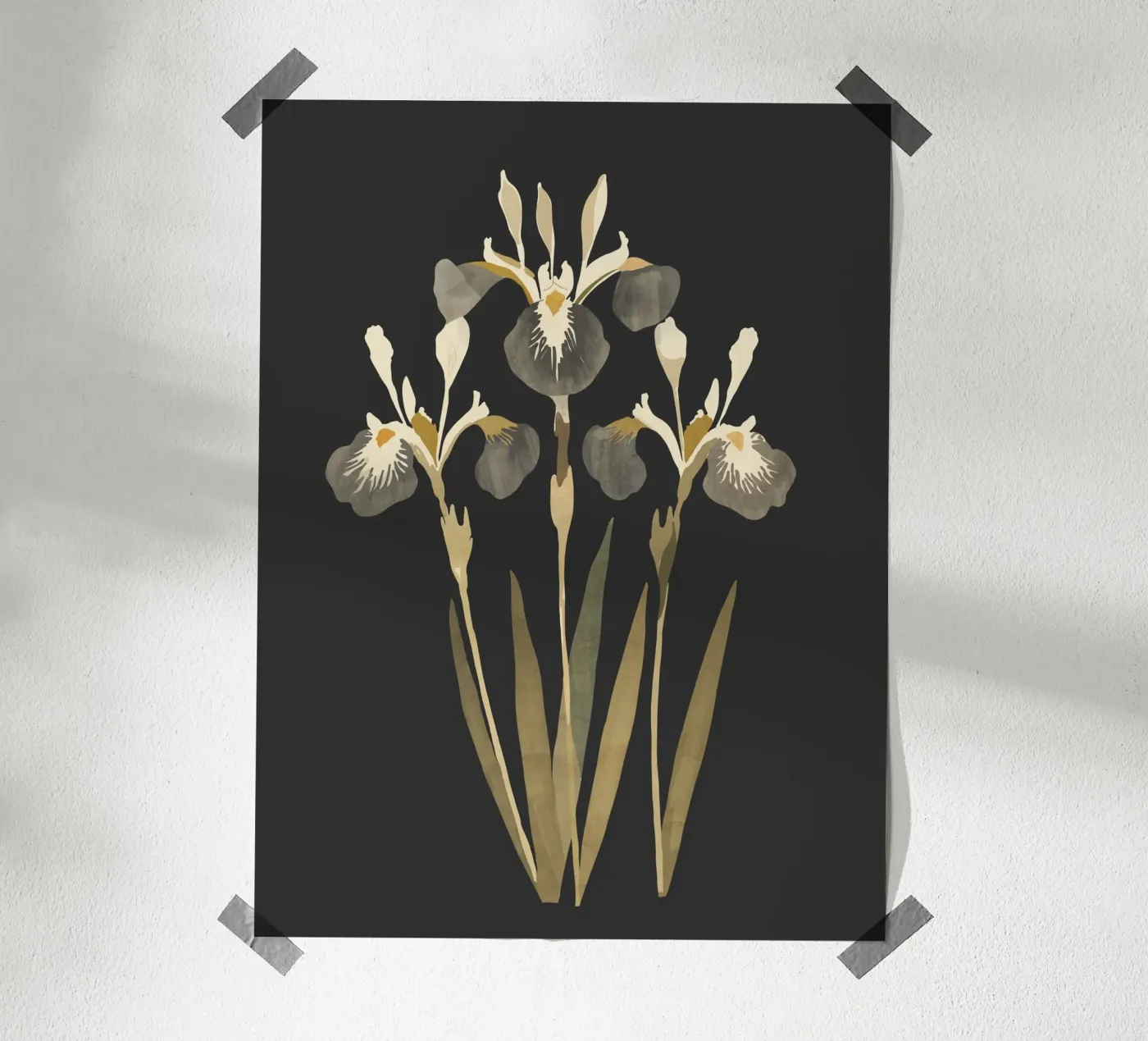Irises poster by ThingDesign