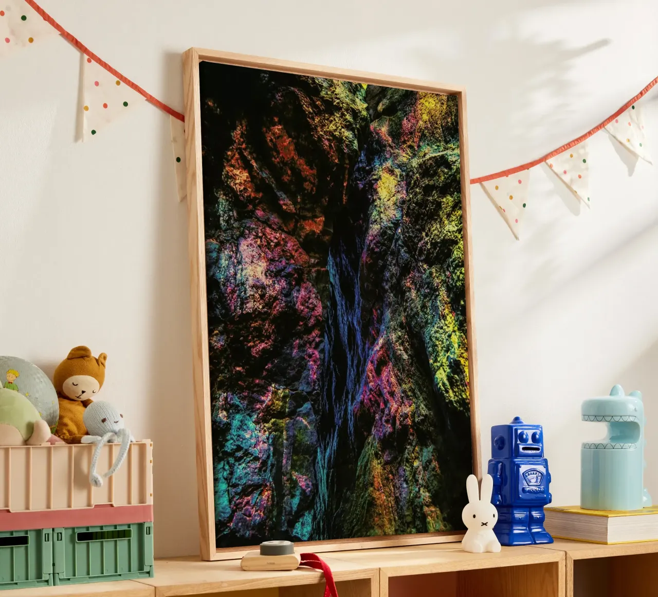 The Void canvas van Pale Grain