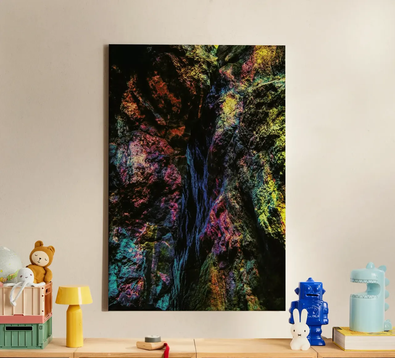 The Void canvas van Pale Grain