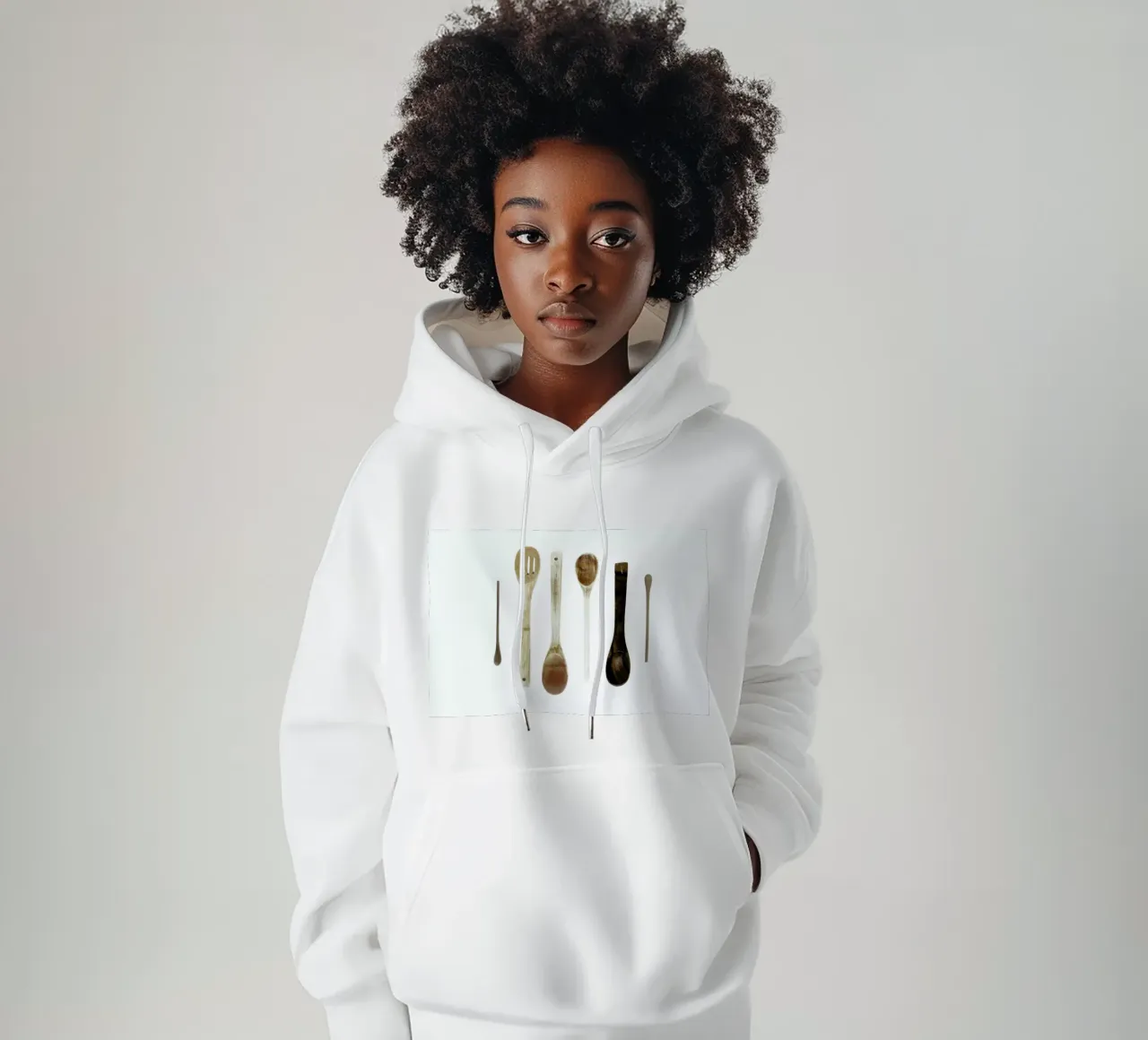 Spoon Collection N1 felpa con cappuccio da Miles of Light