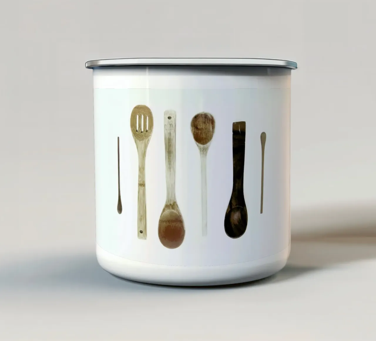 Spoon Collection N1 emaille mok van Miles of Light