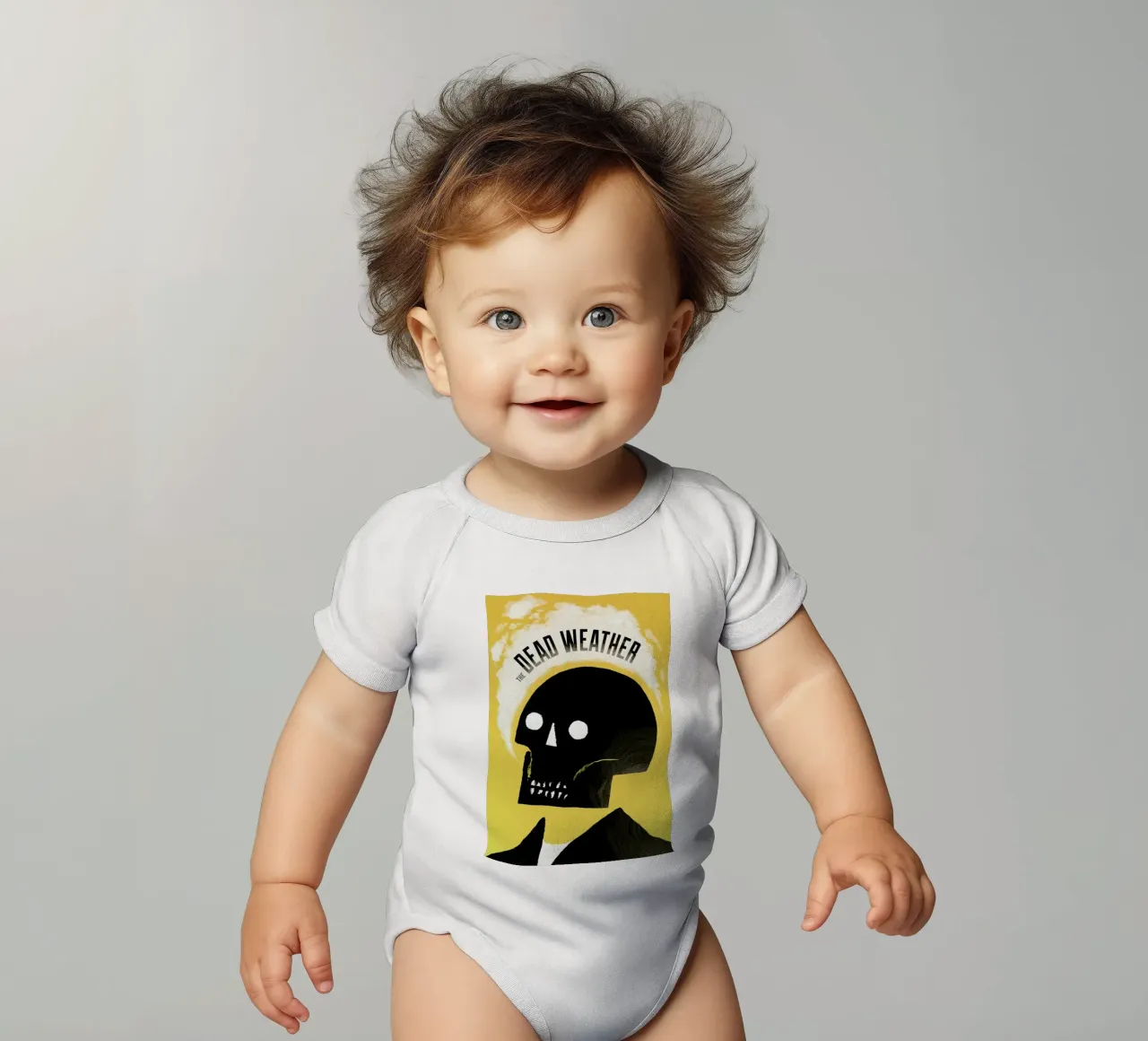 Dead Weather Kurzarm Babybody von Chase Kunz