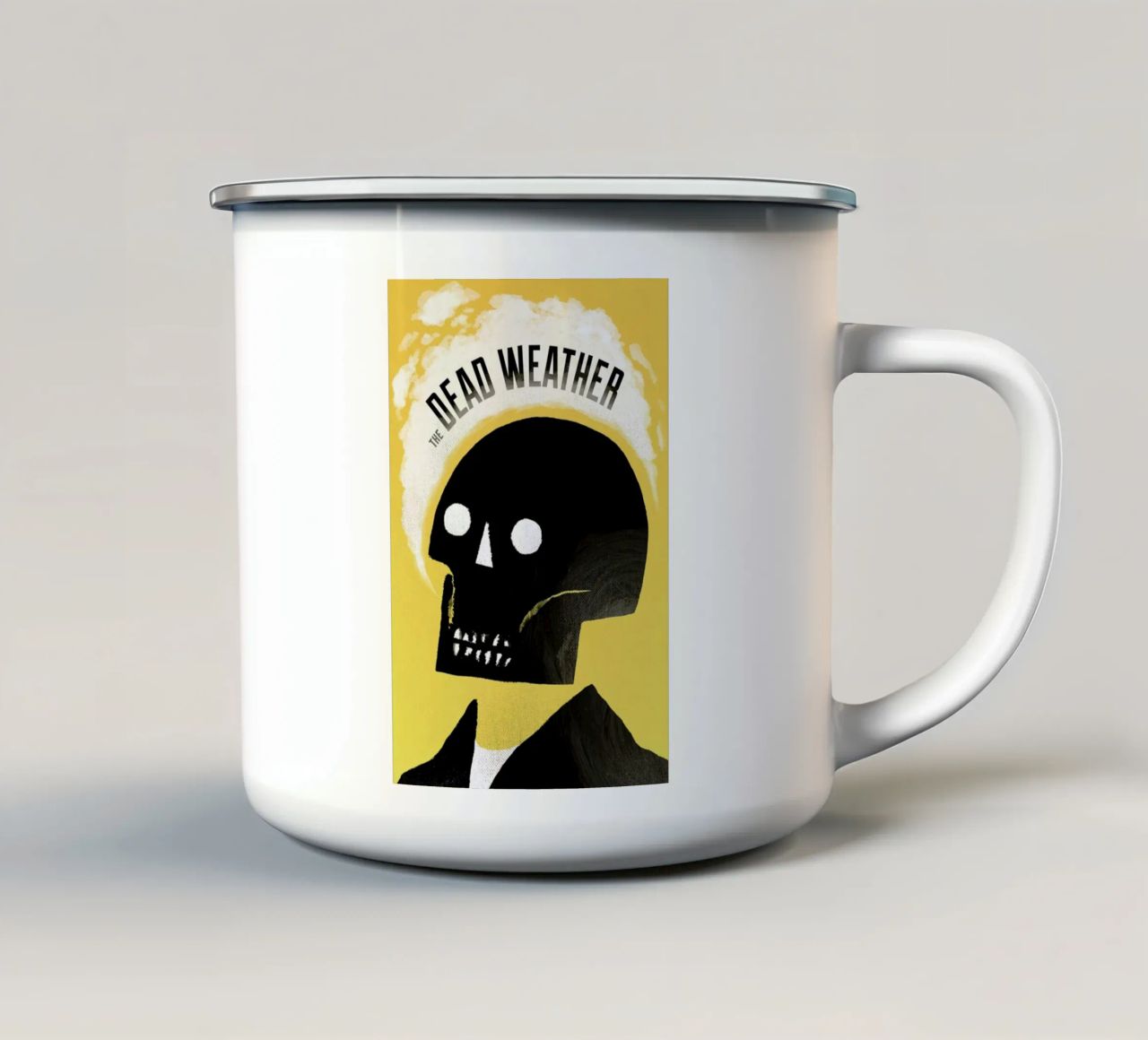 Dead Weather tazza in smalto da Chase Kunz