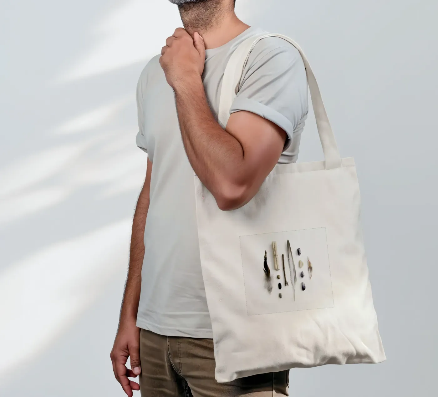 Tribe tote bag by Miles of Light