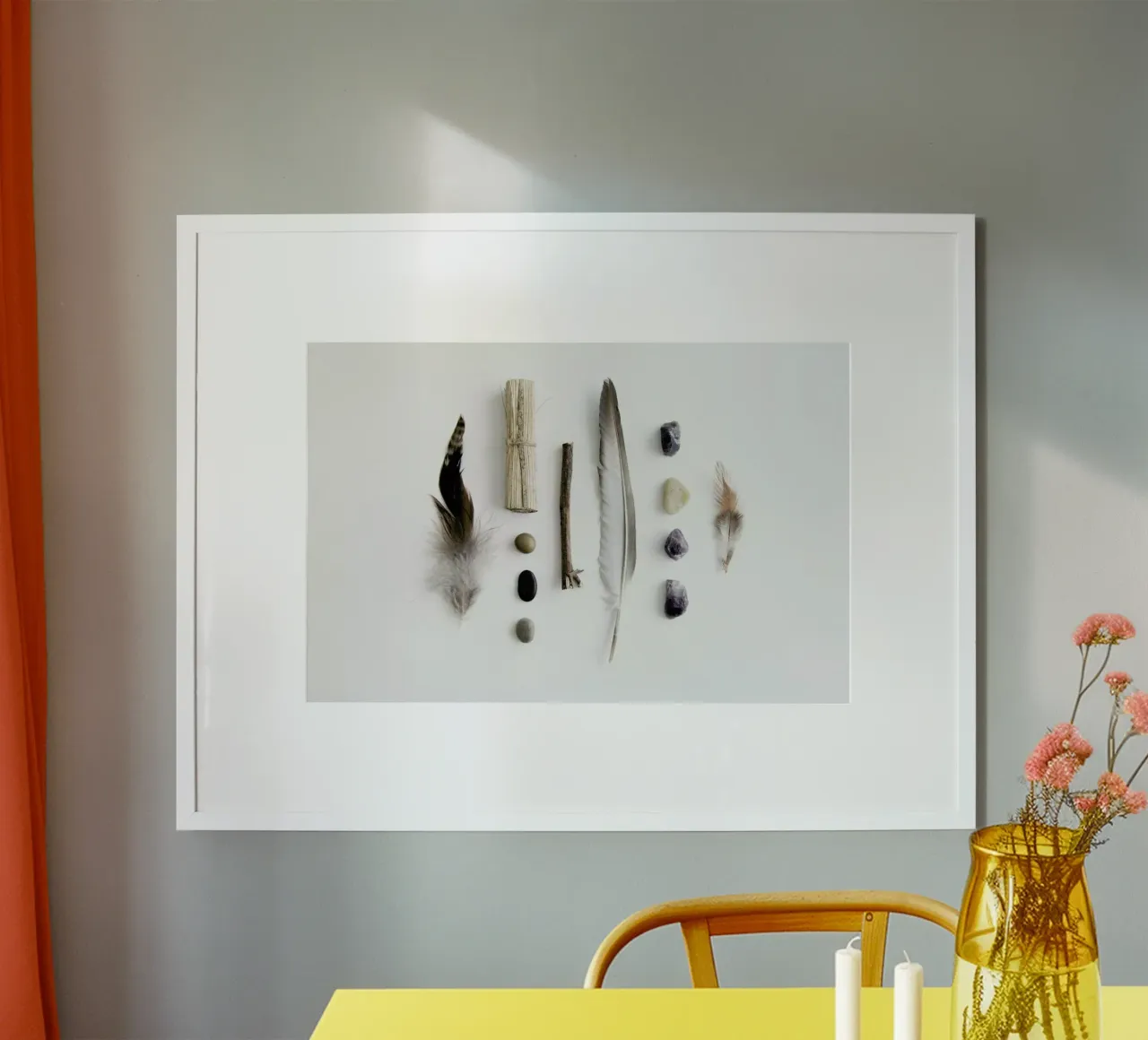 Tribe poster con telaio in legno da Miles of Light