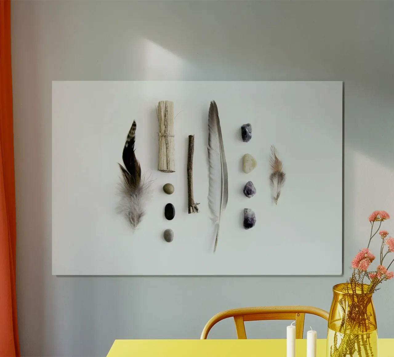 Tribe poster con telaio in legno da Miles of Light
