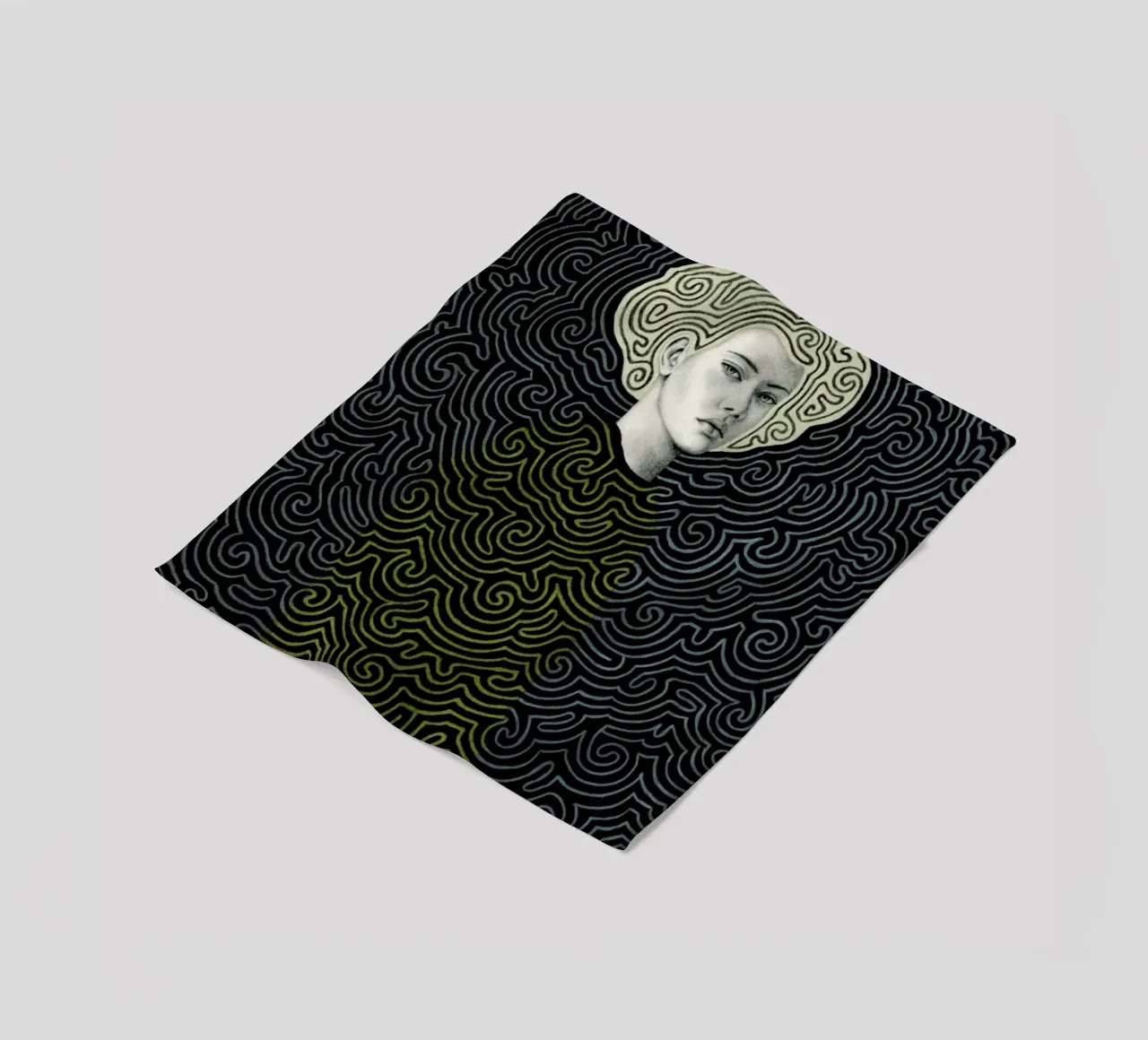 Vlada Fleecedecke von Sofia Bonati