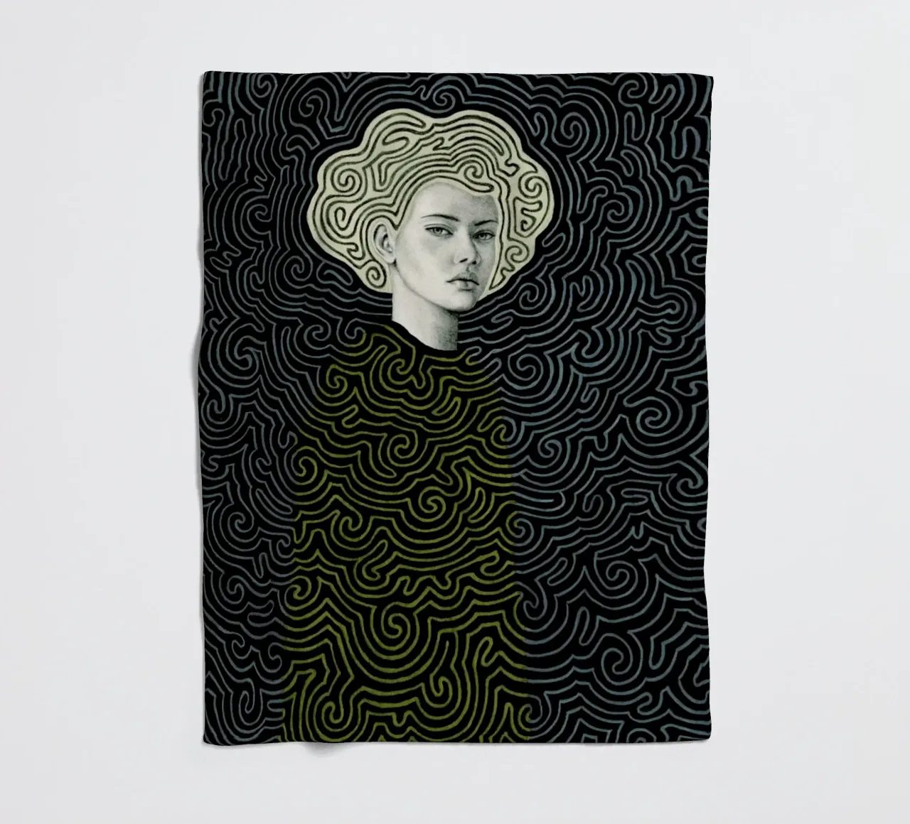 Vlada Fleecedecke von Sofia Bonati