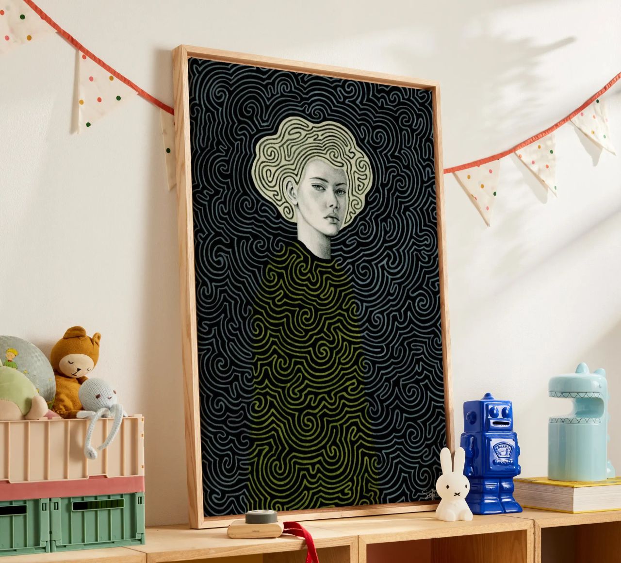 Vlada Leinwand von Sofia Bonati