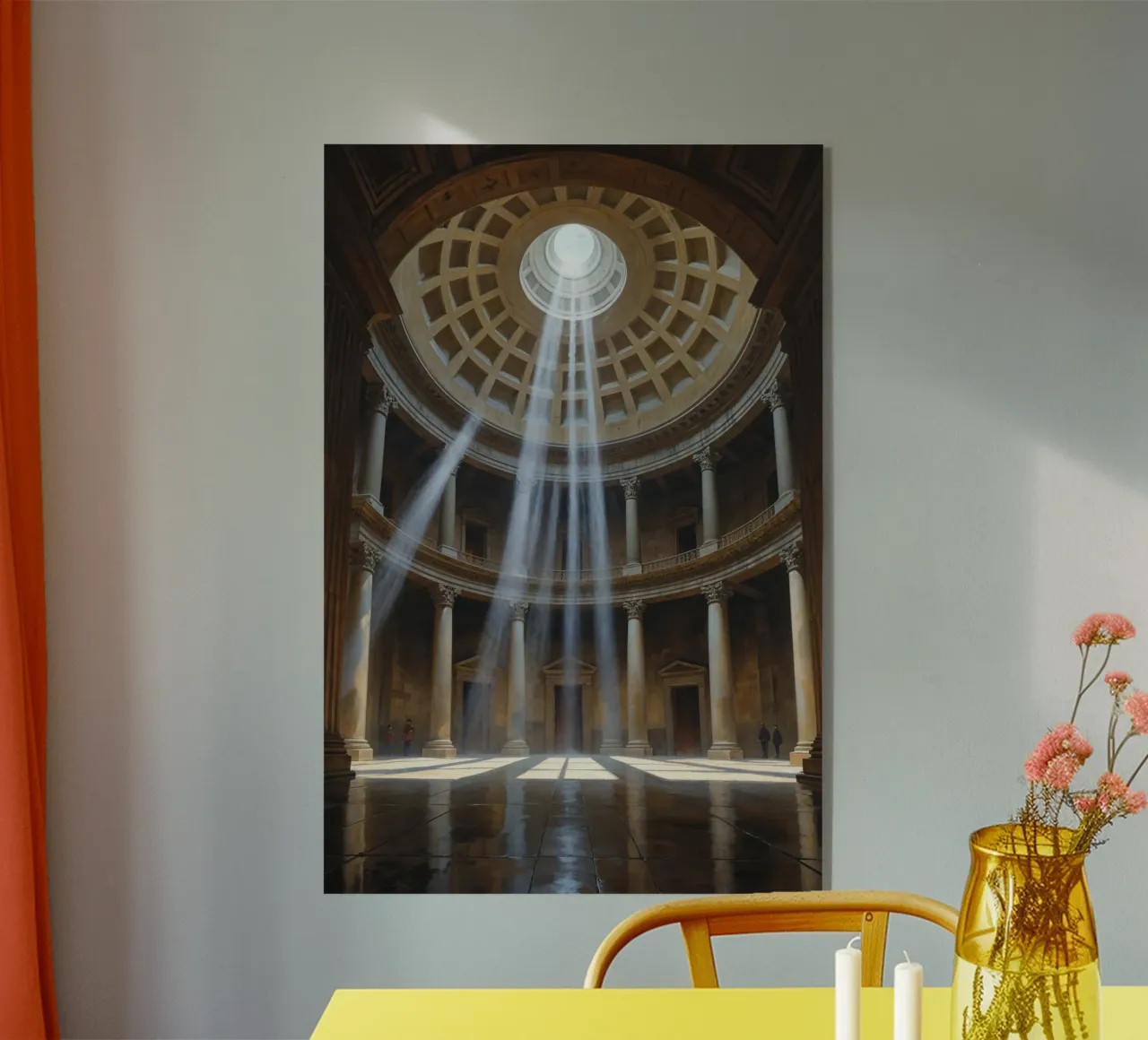 Pantheon Light Illuminating Columns plexiglas de AlbertKlee