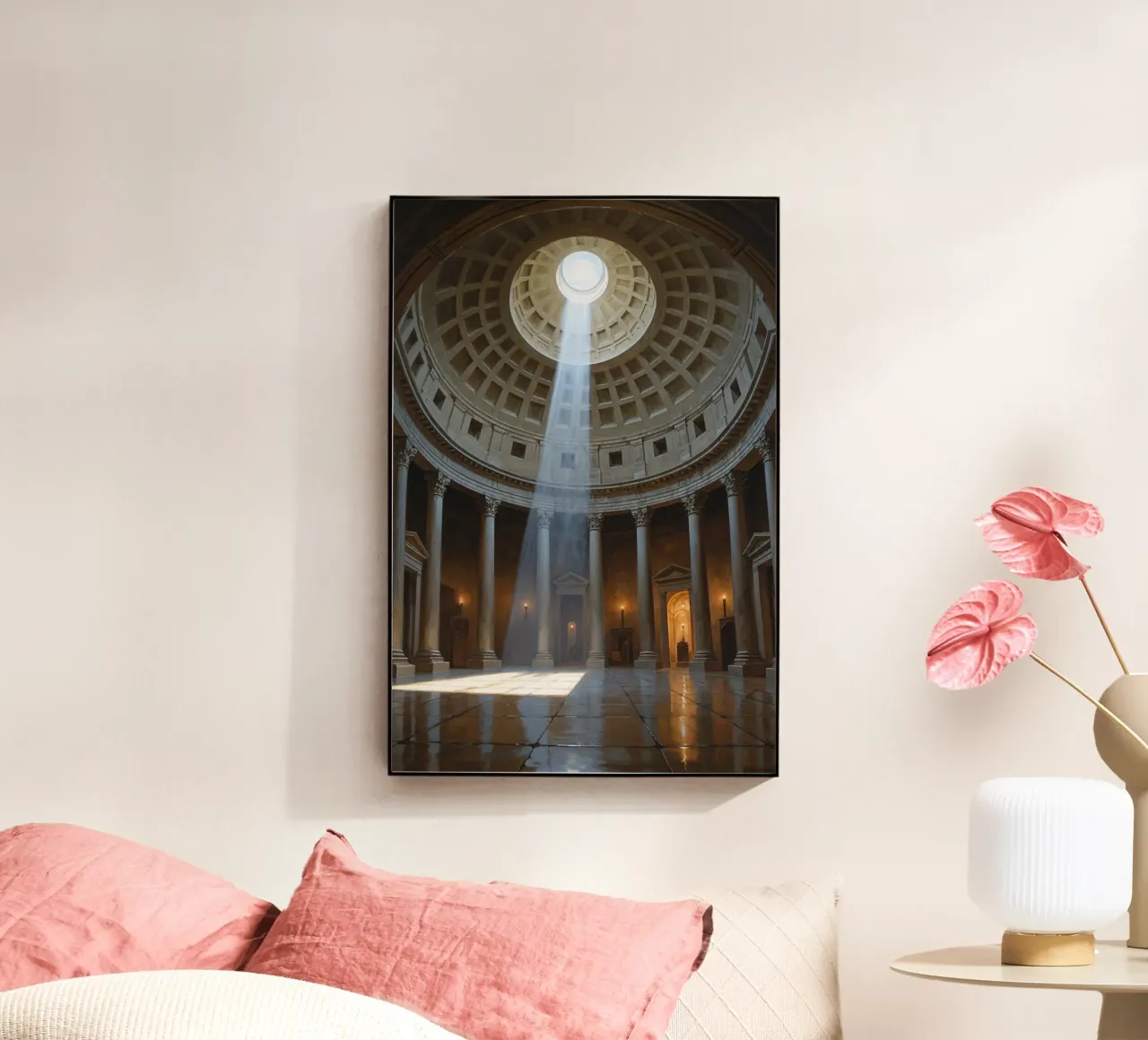 Sacred Light of the Pantheon plexiglass da AlbertKlee