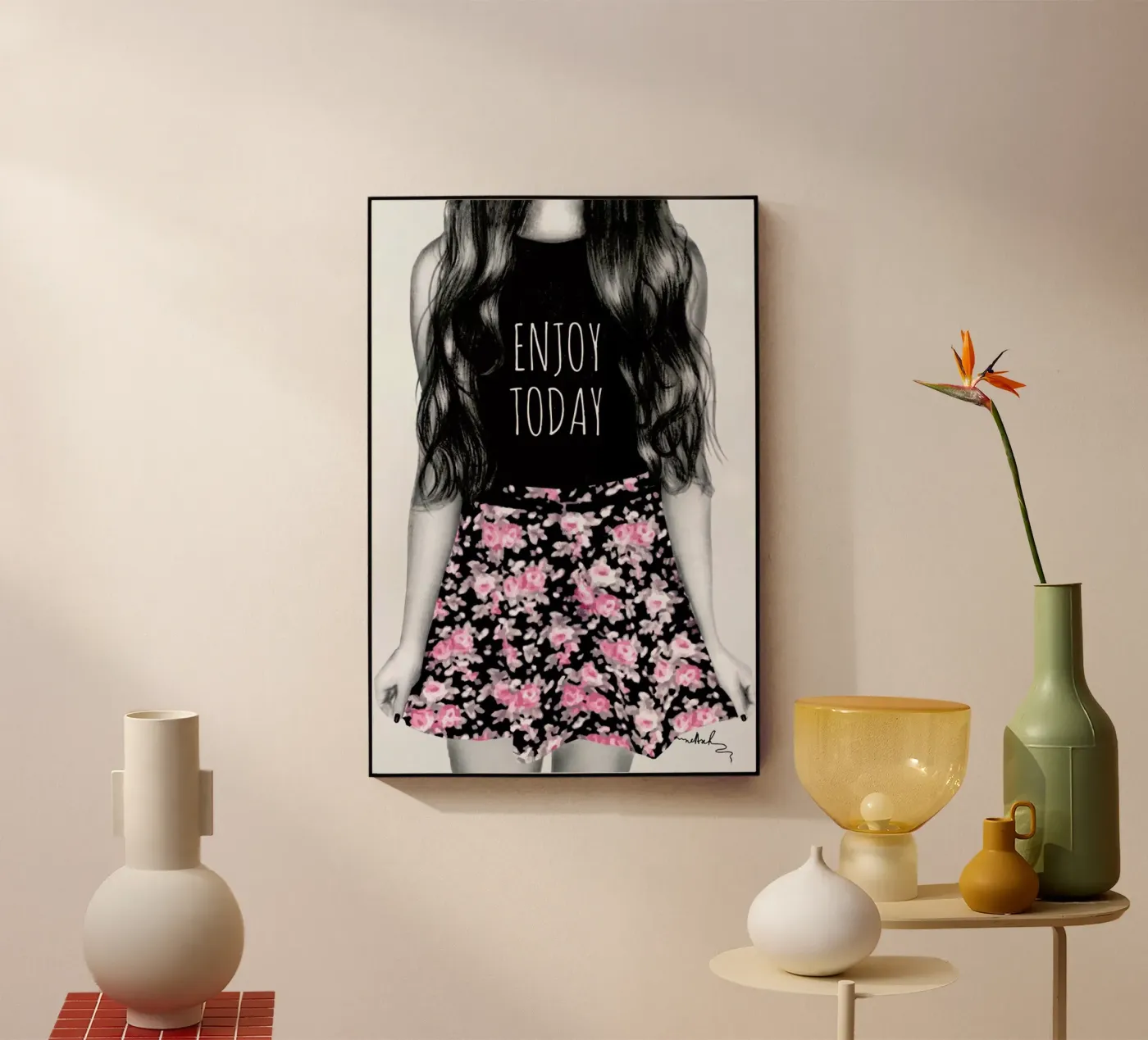 Enjoy Today acryl van Nettsch