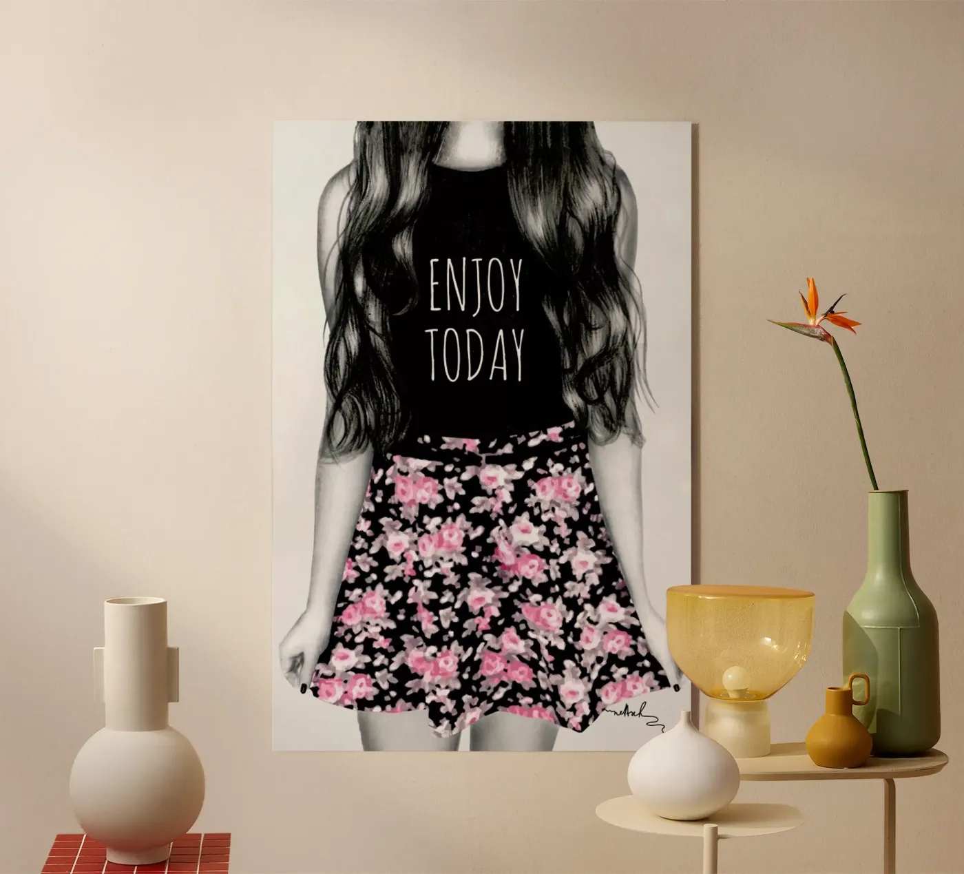 Enjoy Today acryl van Nettsch