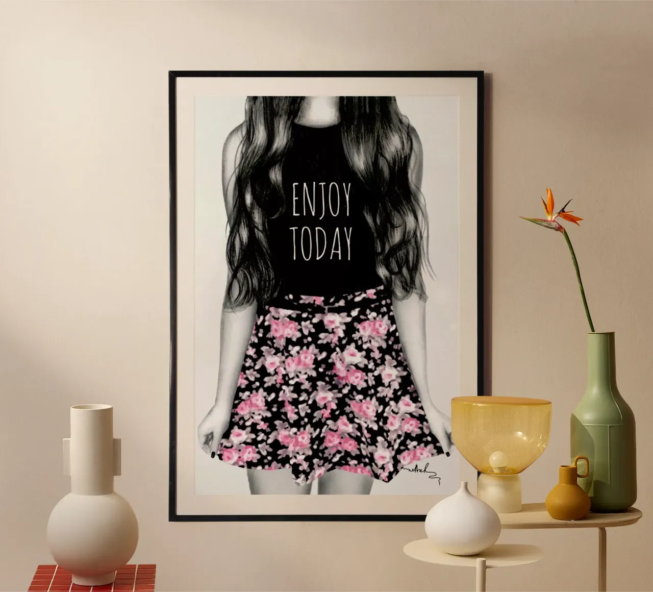 Enjoy Today poster da Nettsch