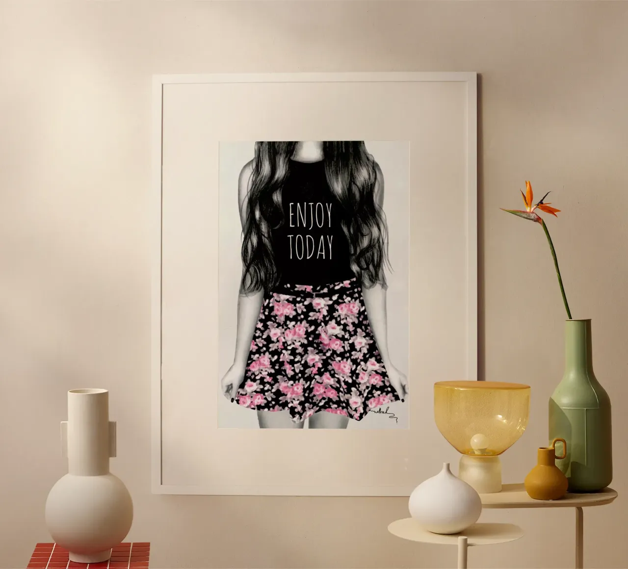 Enjoy Today poster da Nettsch